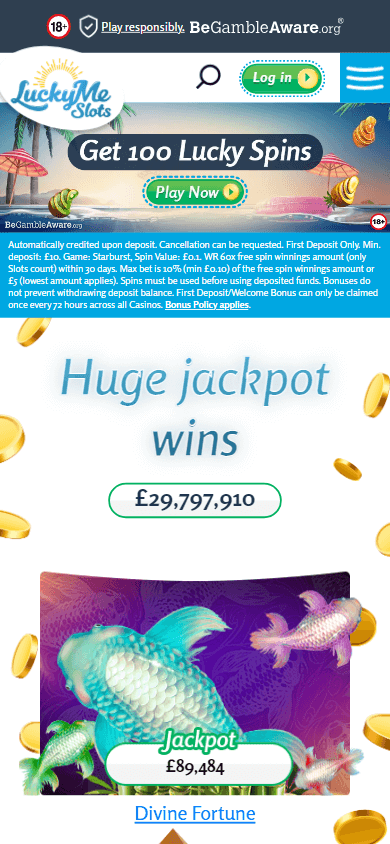 LuckyMe Slots Casino Mobile screenshot
